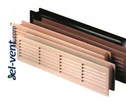 Door louver kit GRT15, 2 pcs., 135x460 mm