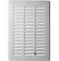 Vent cover with shutter GRT06, 165x235 mm