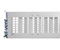 Ventiliacinės grotelės su užsklanda GRT20, 140x300 mm