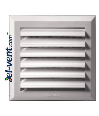 Ventilation grille with shutter GRT78, 175x175 mm, Ø125 mm - image