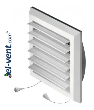 Vent cover with shutter GRT41, 175x235 mm