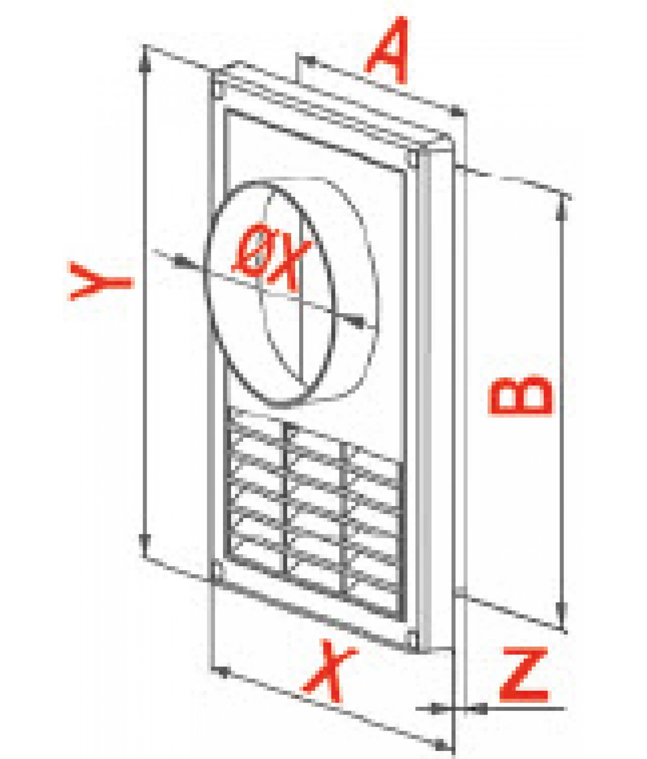 Соединитель воздуховода Duct+ - чертеж