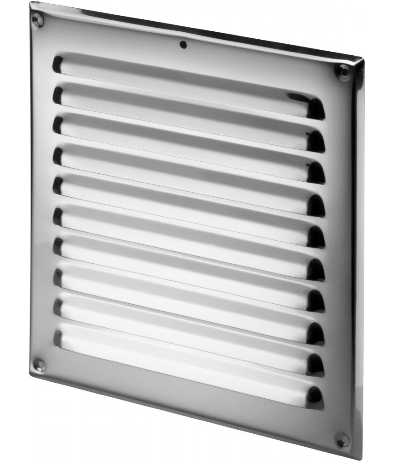 Stainless steel ventilation grille META2N 165x165 mm