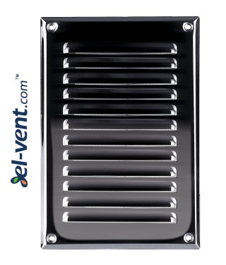 Stainless steel ventilation grille META4N 165x240 mm Stainless steel ventilation grille META4N 165x240 mm
