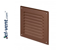 Metal vent cover META2BR 165x165 mm