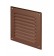 Metal vent cover META2BR 165x165 mm