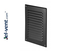 Metal vent cover META4GR 165x240 mm