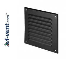 Metal vent cover META2GR 165x165 mm