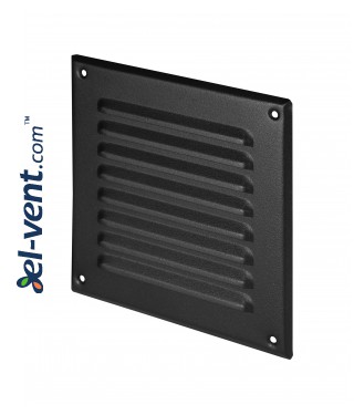Metalinės ventiliacinės grotelės META2GR 165x165 mm
