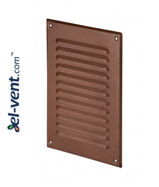 Metal vent cover META4BR 165x240 mm