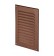 Metal vent cover META4BR 165x240 mm