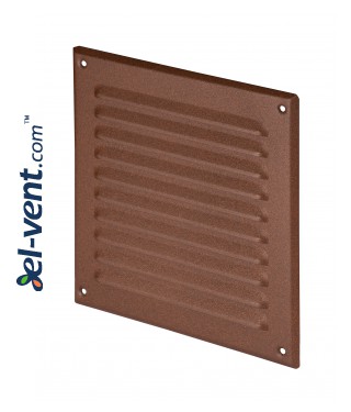 Metal vent cover META6BR 195x195 mm