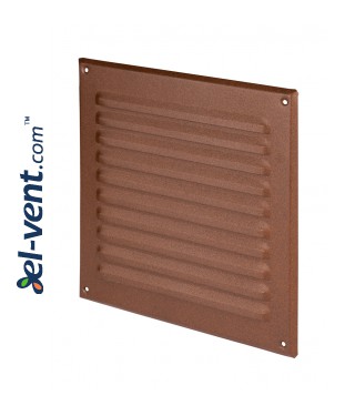 Metal vent cover META8BR 250x250 mm