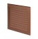 Metal vent cover META8BR 250x250 mm