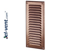 Metal vent cover META12AN 125x295 mm