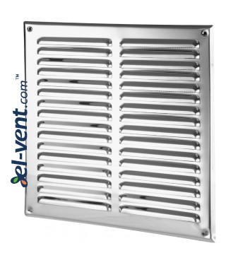 Stainless steel ventilation grille META10N 295x295 mm