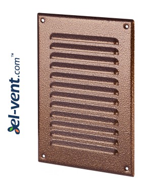 Metalinės ventiliacinės grotelės META4AN 165x240 mm Metalinės ventiliacinės grotelės META4AN 165x240 mm