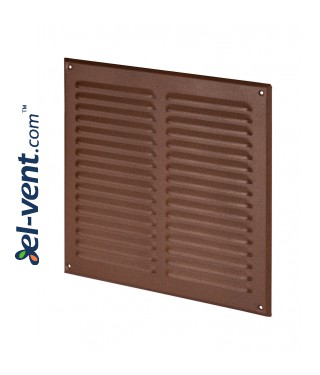 Metal vent cover META10BR 295x295 mm