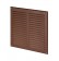 Metal vent cover META10BR 295x295 mm