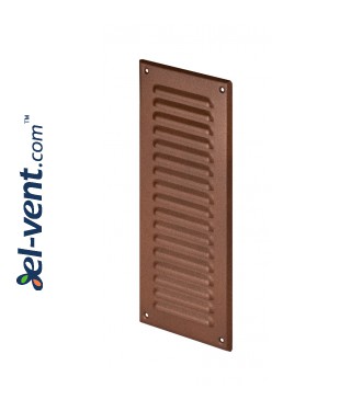 Metal vent cover META12BR 125x295 mm