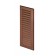 Metal vent cover META12BR 125x295 mm