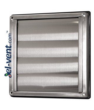 Stainless steel gravity louvers EGLG150, Ø1505 mm Stainless steel gravity louvers EGLG150, Ø1505 mm