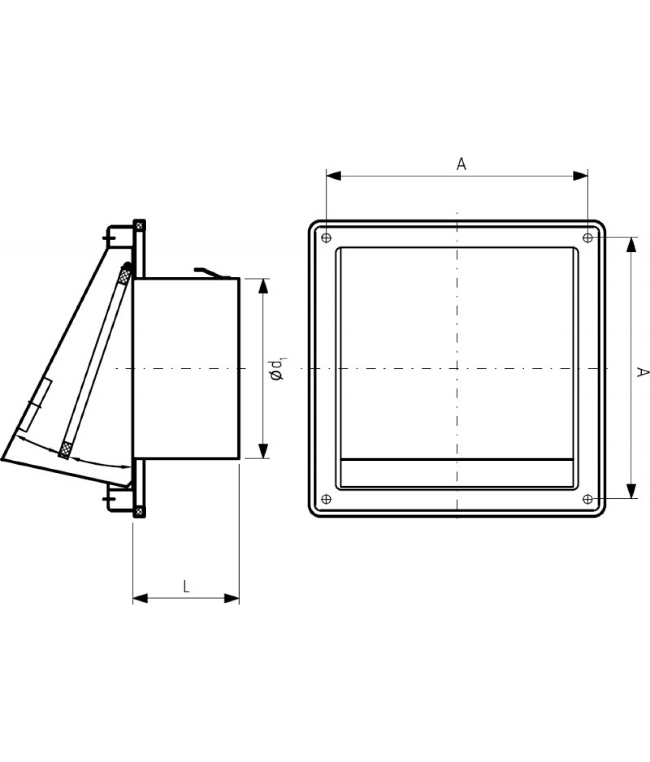 GLN INOX - drawing