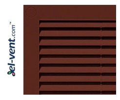 Vent cover 180x250 mm, GRU4BR (brown)