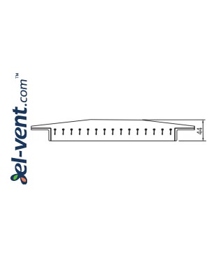 Air vents for ducts SOG - drawing 1