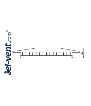 Air vents for ducts SOGT - drawing 2