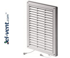 Vent cover with shutter GRT59A, 235x165 mm