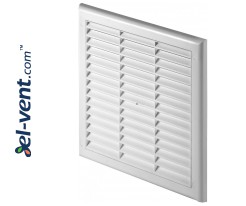 Ventilation grille GRTK9, 190x190 mm, Ø100 mm