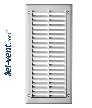 Ventilation grille with shutter GRTK8, 150x310 mm