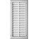 Ventilation grille with shutter GRTK8, 150x310 mm
