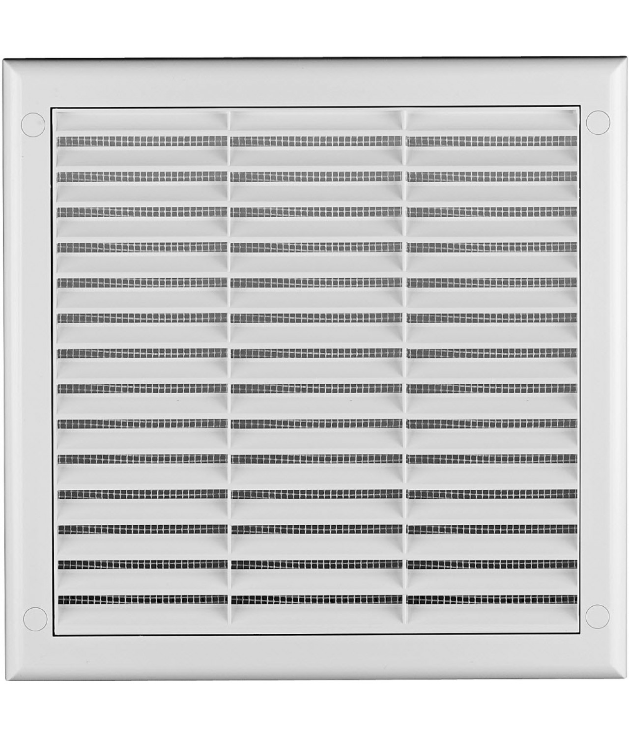 Ventilation grille with shutter GRTK2, 190x190 mm