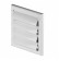 Gravity louvers GRTN1, 190x190 mm