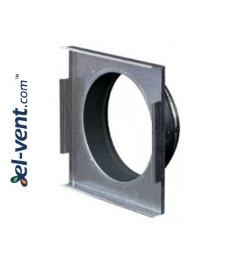 Fireplace grate connector PMK3 162x16 2mm, Ø125 mm Fireplace grate connector PMK3 162x16 2mm, Ø125 mm