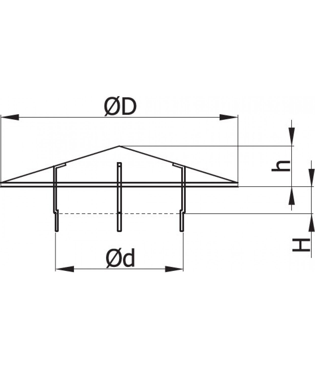 Vent caps VSR - drawing