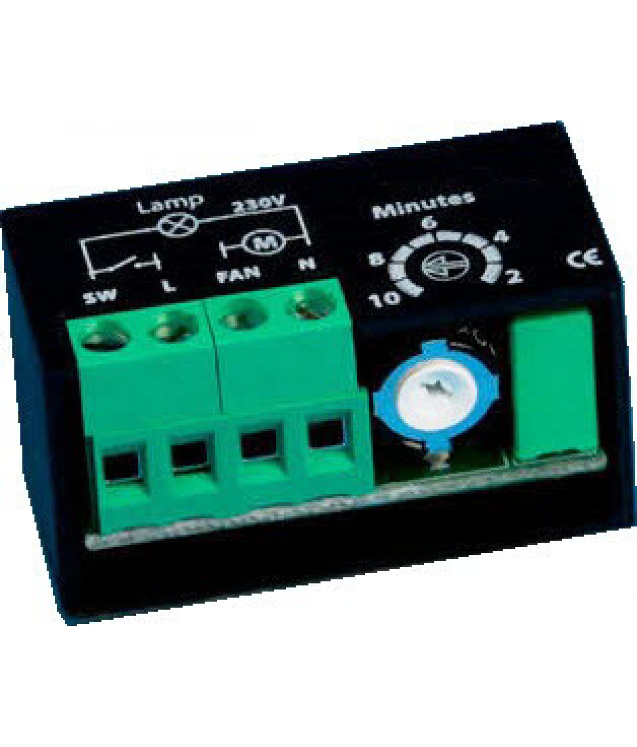 Timer for fan EVTR-1, 2-10 min., 1.5 A