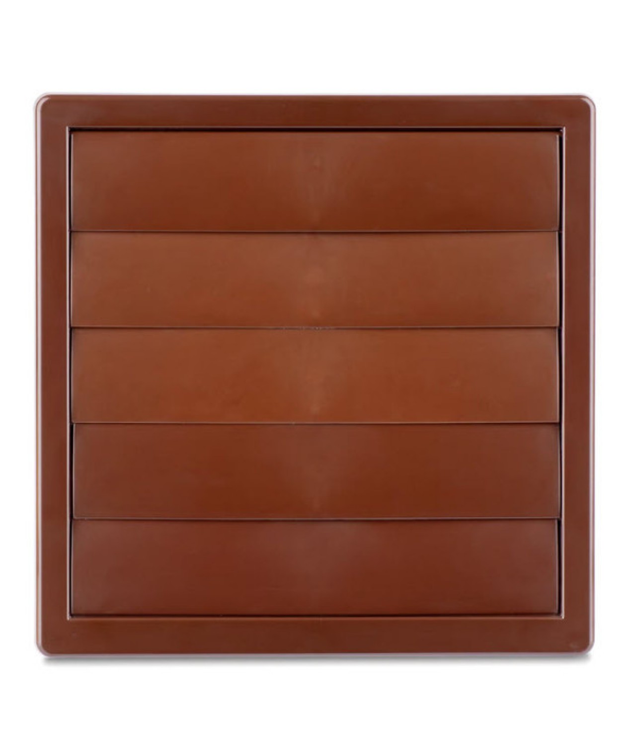Наружные вентиляционные решетки из пластика GLG Plastic BROWN, Ø 80-150 мм
