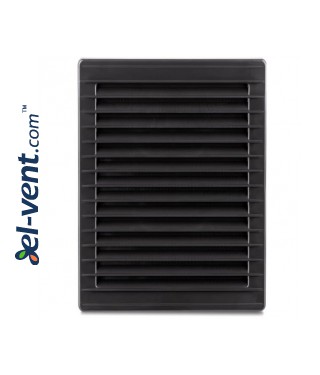 Vent cover OBLONG GRAPHITE 140x210 mm, 02-343