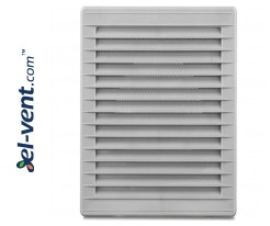 Vent cover OBLONG GREY 140x210 mm, 02-342