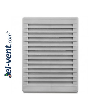 Vent cover OBLONG GREY 140x210 mm, 02-342