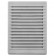 Vent cover OBLONG GREY 140x210 mm, 02-342