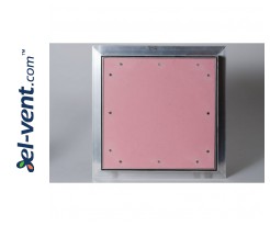 DORI-FIRE™ COUNTERWALL EI60 - 2×15 mm feuerfeste Revisionsklappen aus Aluminiumrahmen (für Schachtwände)