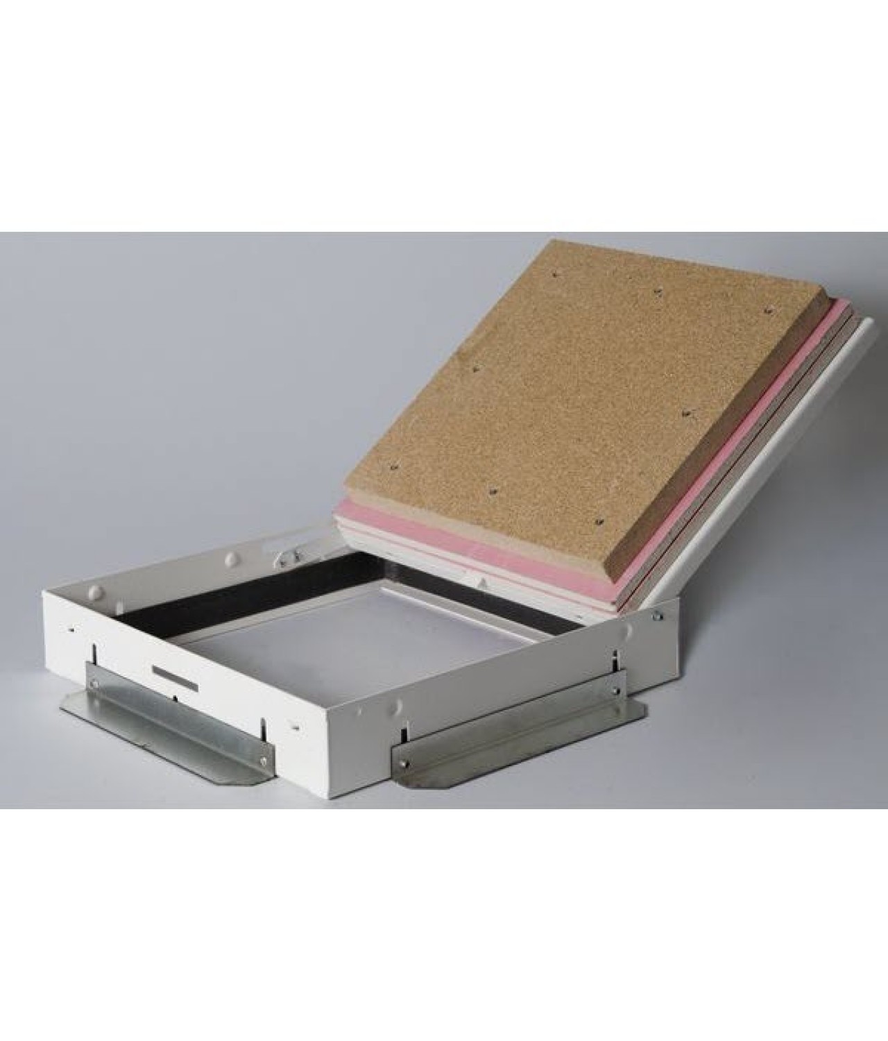 DORI-FIRE™ COUNTERWALL EI90 50 mm priešgaisriniai reviziniai liukai  - atidarytos