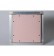 DORI-FIRE™ COUNTERWALL EI90/120 - 25 mm priešgaisrinės revizinės durelės-liukai aliuminio rėmu (kontrasienėms ant mūro)