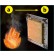 DORI-FIRE™ COUNTERWALL EI45 - 25 mm montavimo kryptis a → b (greitai)
