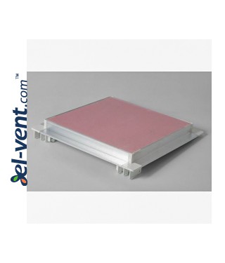 DORIKA® 25 mm – revizinės durelės su aliuminio rėmeliu ir sandarinimo tarpine, skirtos gipso kartono sienoms ir luboms - uždarytos