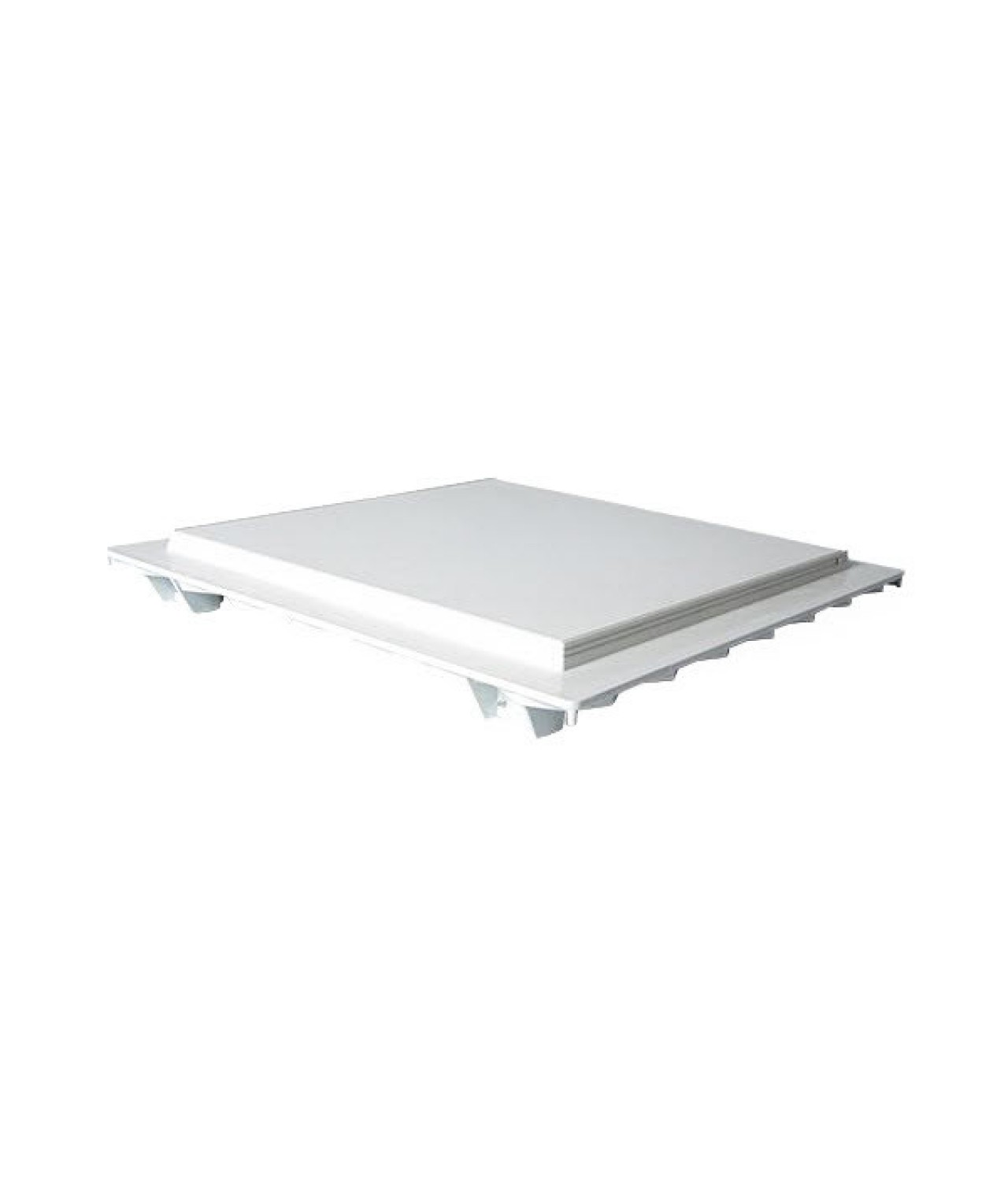 FEROX® TOP LINE – standartinių matmenų revizinės durelės iš ABS plastiko, skirtos 12.5 mm gipso kartono sienoms ir luboms - uždarytos
